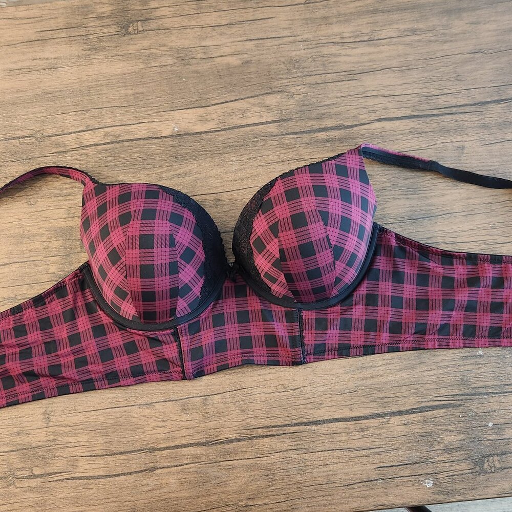 Purple Plaid Torrid Bra